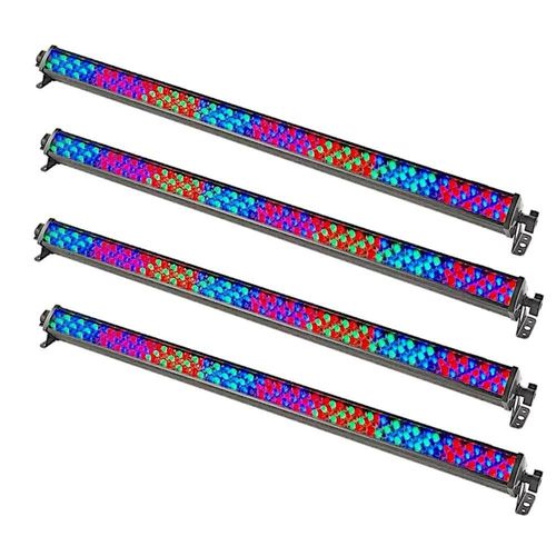 Combo de 4 Barras Led DMX 8 Pixeles 240 Leds