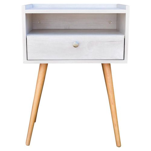 Buro Viena o Mesa de Noche Hogare Blanco