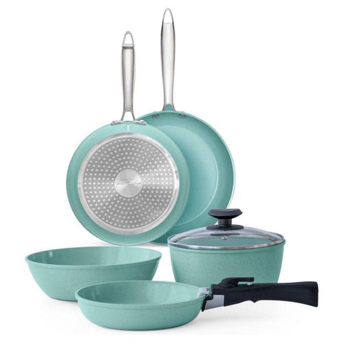 Juego de Cocina 7 Piezas Jade Cook Smart + Sartenes (20 y 24 cm)
