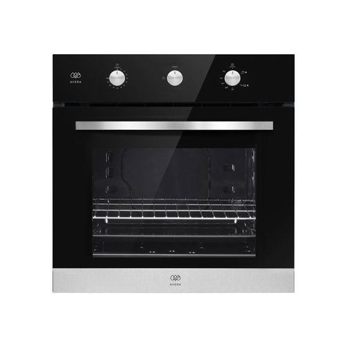 Horno de Gas Natural 58 L Empotrable Acero Inoxidable AVERA HE02NAT