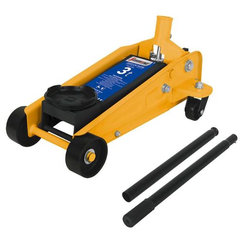 GATO HIDRAULICO DE PATIN 3 TONELADAS SILVERLINE COLOR AMARILLO