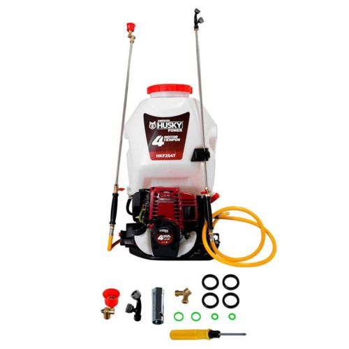 Fumigadora Swedish Husky Power 4 Tiempos Doble Varilla 25 Litros 1.2 Hp 35.8 Cc - HKF254T