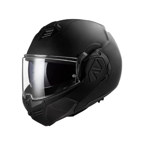 Casco Abatible De Moto Ls2 Ff906 Advant Noir Negro Mate