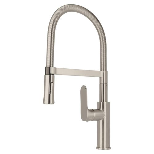 Monomando Para Fregadero Semi-pro Satín Rivie Foset 45184