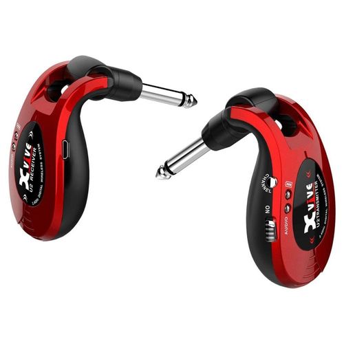 Sistema Inalámbrico para Guitarra Color Rojo U2 RED XVIVE