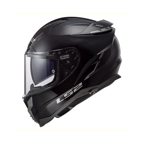 Casco Cerrado Para Moto Ls2 Ff327 Challenger Negro Mate