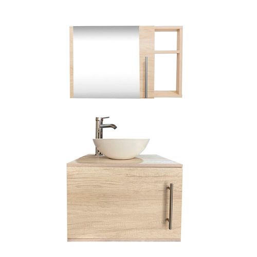 Combo de Gabinete para Baño + Botiquin con Espejo