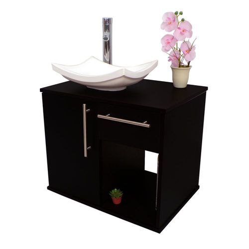 Gabinete para Baño Madrid Flotante NM/OB