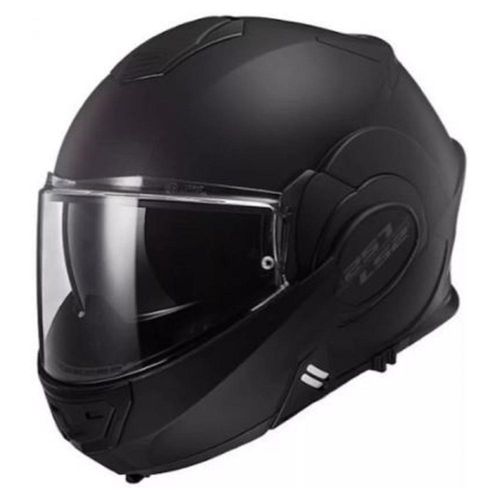 Casco Abatible Moto Ls2 Ff399 Valiant 180 Degrees Noir Negro S