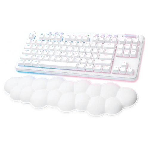 TECLADO LOGITECH G715 TACTILE GAMER RGB INALAMBRICO LIGHTSPEED BLANCO