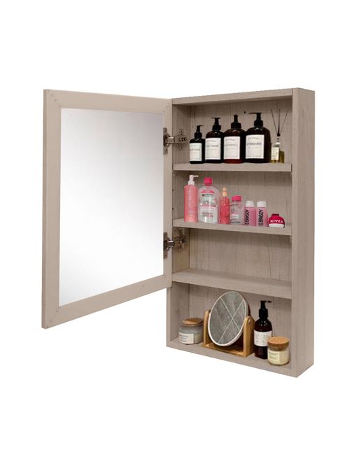 Botiquin Para Baño DANBURY Con Espejo Organizador