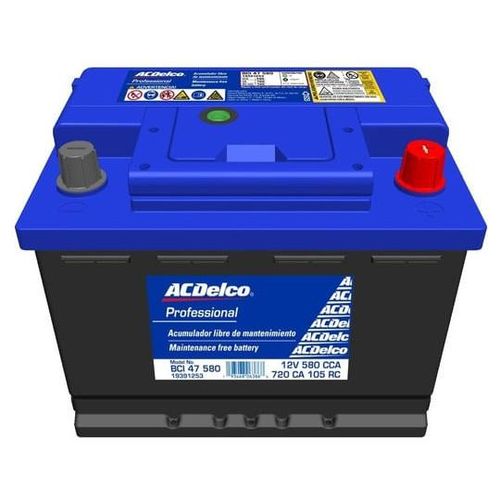 Batería ACDelco Chevrolet Astra 2000-2008 1.8-2.0 L