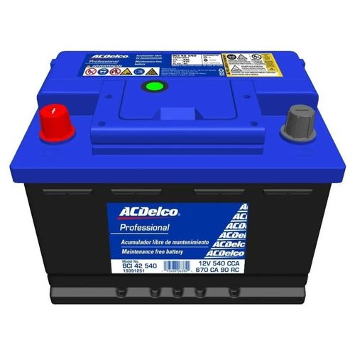 Bateria ACDelco Jetta Sedan H4 1.6L 1973-2013