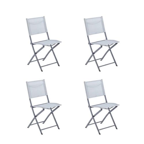 4 Sillas Emys Plegables de Acero