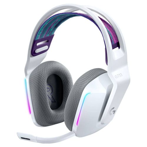 DIADEMA LOGITECH G733 GAMER LIGHTSPEED BLANCO WIFI RGB 981-000882