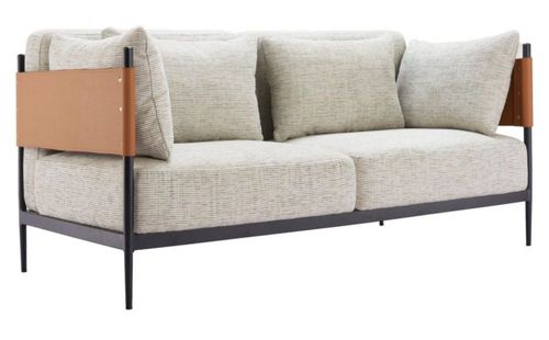 Love Seat Stirbe Gris Kessa Muebles