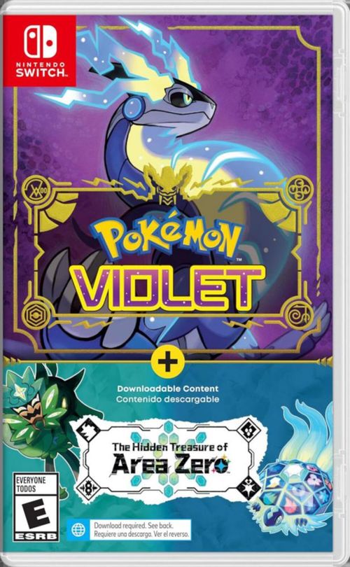 Pokémon Violet + The Hidden Treasure of Area Zero Bundle - Nintendo Switch
