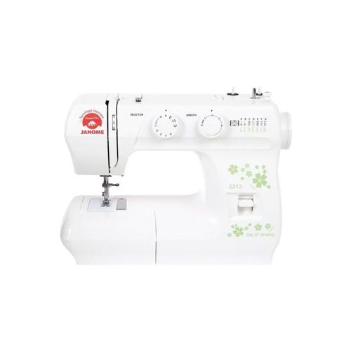 Máquina De Coser Mecánica Doméstica Janome 2212-J