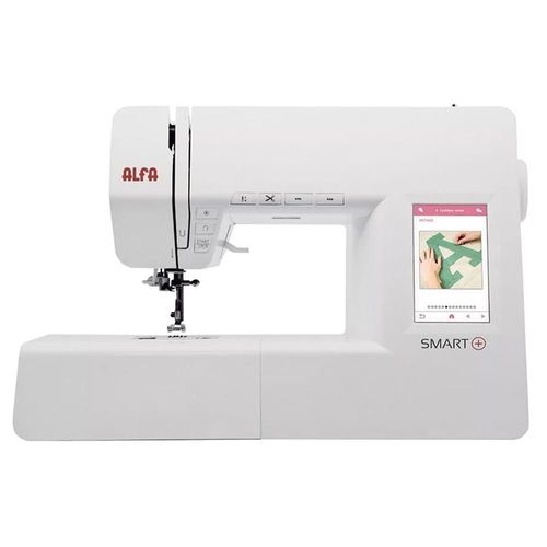 Máquina De Coser Electrónica Doméstica Alfa Smart + Plus
