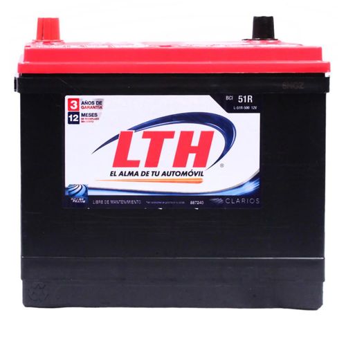 BATERIA LTH 12V 500 AMPERES MODELO L-51R-500
