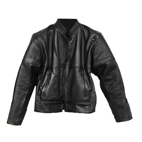 Chamarra para motociclista de piel talla 40