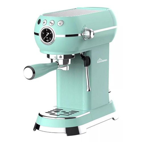 Cafetera Eléctrica Retro Espresso y Capuchino 1.5L 600W