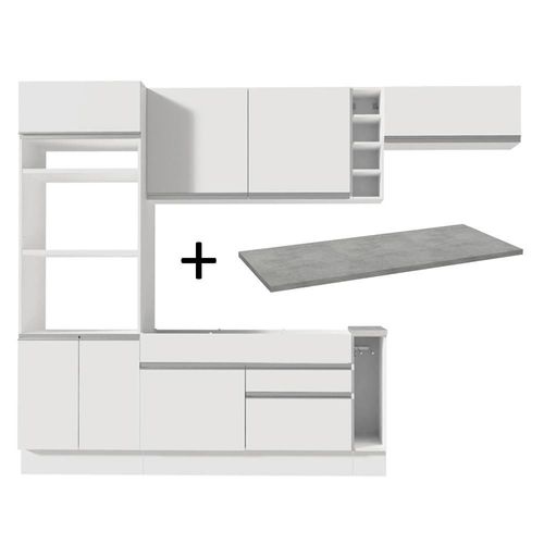 Cocina Integral Completa Modular Madesa Safira 290cm BB 14