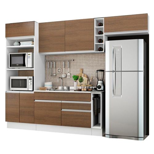 Cocina Integral Completa Modular Madesa Glamy 290cm BM 01