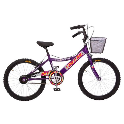 Bicicleta Infantil R.20 Kingstone Cherry Girl Morado Premium