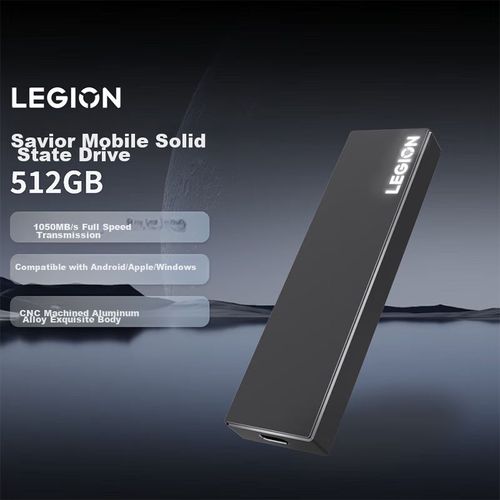 SSD portátil Lenovo Legion Savior 512GB