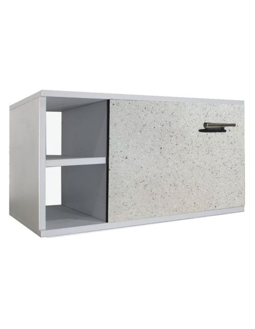 Gabinete Baño Moderno Laminado Elegante Puerta Vinil Granito