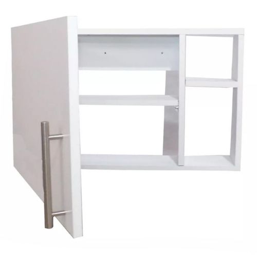 Botiquin Organizador MDF Flotante grande Resistente Blanco