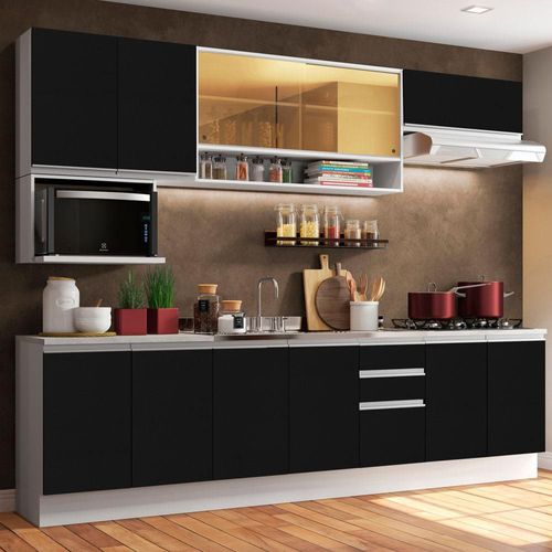 Cocina Integral Completa Modular Madesa Genova 280cm BN 05