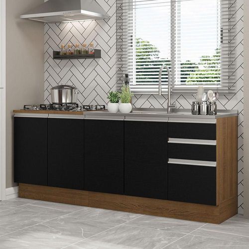 Alacena Gabinete Bajo Cocina Madesa Glamy 200 Sin Tarja MN