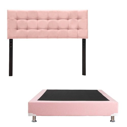 Cabecera Individual Dicasa Catania + Box Dicasa Rosa RGH