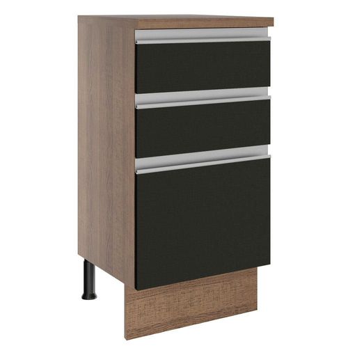 Gabinete Bajo Cocina Madesa Glamy 40cm Con Encimera MN
