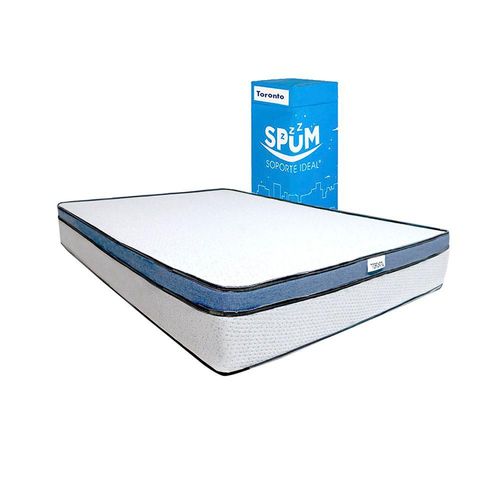 Cochón Dormimundo En Caja Toronto Queen Size