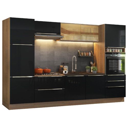 Cocina Integral Completa Modular Madesa Lux 320cm MN 01
