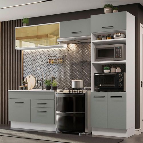 Cocina Integral Completa Modular Madesa Agata 270cm BG 05