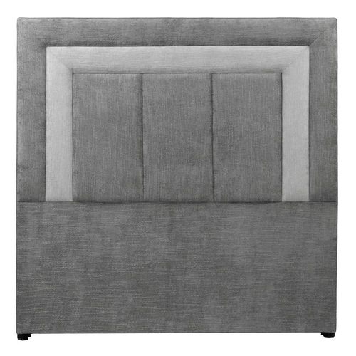 Cabecera Matrimonial Dicasa Bora Gris Oscuro CDZ
