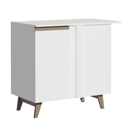 Gabinete Bajo Bufetera Reims 90cm Blanco Madesa