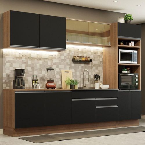 Cocina Modular Glamy 310 cm MN Madesa 01