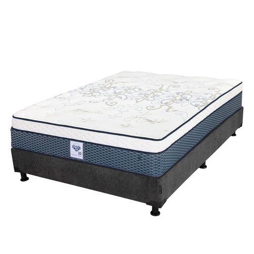 Colchón Matrimonial Spring Air Cantabria Gris Carbón+ Box CDZ