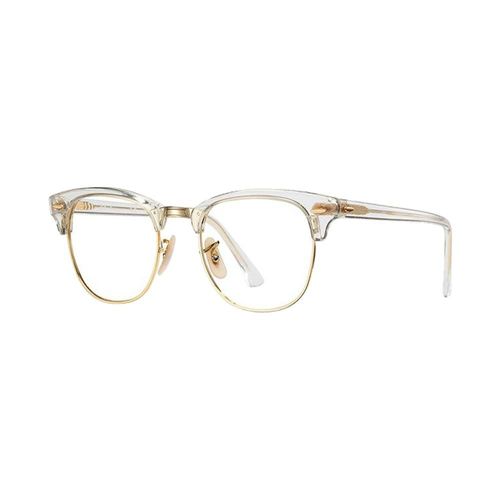 ARMAZON OFTALMICO RAY BAN CLUBMASTER RB5154 5762 51MM TRANSPARENTE DORADO