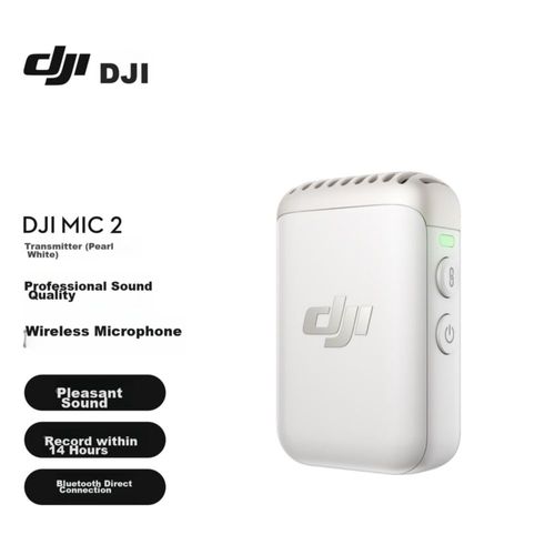 Micrófono Dji Mic 2 Inalámbrico Blanco Perlado
