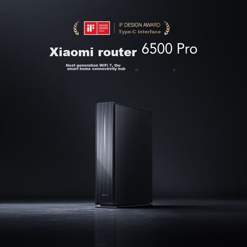 Router Xiaomi Be6500 Pro Wifi 7 6500 Mbps 2.5G Ethernet 4 Puertos