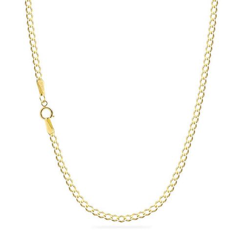 Cadena Barbada 55cm 2mm 10k Oro Italiano Abba Joyas