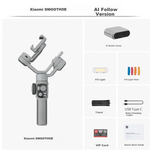 Estabilizador Zhiyun Weebill3 Tres Ejes Con Luz De Relleno