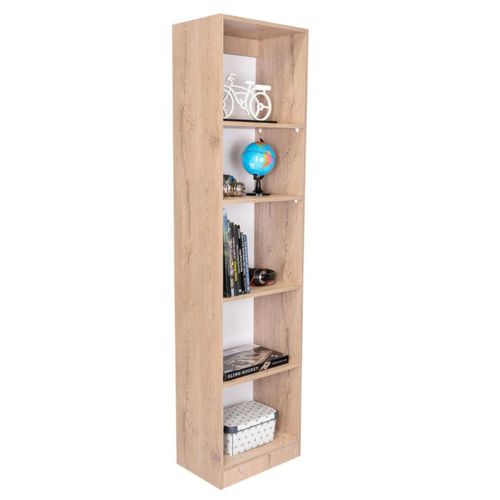 Biblioteca Home Eco Macadamia y Blanco