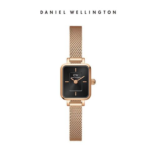 Reloj Daniel Wellington Quadromini Oro Rosa Cuarzo Para Mujer